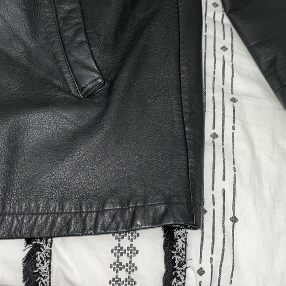 Mens Wilsons leather jacket- M Julian size Large - Picture 15 of 16